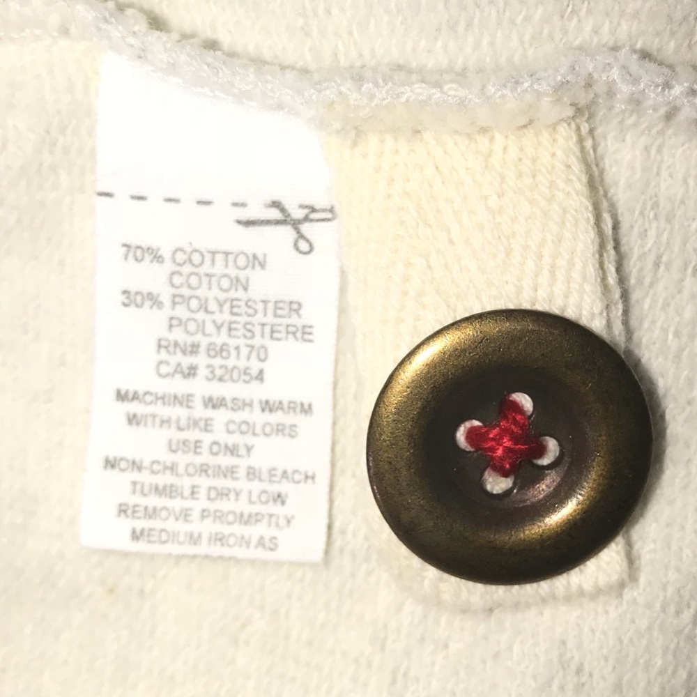 SOLD-Free People Cross Stitched Hoodie Pullover - Picture 6 of 8